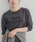 フロッキーロゴプリントロングTシャツ 26AW