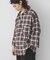 ARMY TWILL　Checked Utility Shirts
