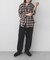 ARMY TWILL　Checked Utility Shirts