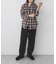 ARMY TWILL　Checked Utility Shirts