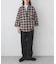 ARMY TWILL　Checked Utility Shirts