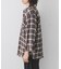 ARMY TWILL　Checked Utility Shirts