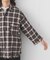 ARMY TWILL　Checked Utility Shirts