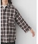 ARMY TWILL　Checked Utility Shirts