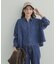 デニム切替ショート丈シャツ 26AW