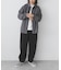 コーデュロイワイドテーパードパンツ