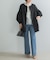 MARILYN MOON 2WAY LENGTH TAFFETA BLOUSON