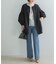 MARILYN MOON 2WAY LENGTH TAFFETA BLOUSON