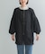 MARILYN MOON 2WAY LENGTH TAFFETA BLOUSON