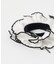 heyep SILK BICOLOR RUFFLE SCRUNCHIE