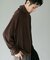 タートルネック スムース ロングスリーブTシャツ