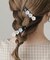 フラワーボタン2セットヘアピン
