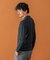 LIFE STYLE TAILOR　マシンウォッシャブルハイゲージクルーニット