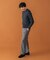 LIFE STYLE TAILOR　マシンウォッシャブルハイゲージクルーニット