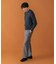 LIFE STYLE TAILOR　マシンウォッシャブルハイゲージクルーニット
