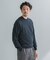 LIFE STYLE TAILOR　マシンウォッシャブルハイゲージクルーニット