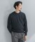 LIFE STYLE TAILOR　マシンウォッシャブルハイゲージクルーニット