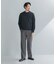 LIFE STYLE TAILOR　マシンウォッシャブルハイゲージクルーニット