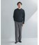 LIFE STYLE TAILOR　マシンウォッシャブルハイゲージクルーニット