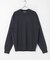 LIFE STYLE TAILOR　マシンウォッシャブルハイゲージクルーニット