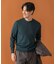 LIFE STYLE TAILOR　マシンウォッシャブルハイゲージクルーニット