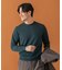 LIFE STYLE TAILOR　マシンウォッシャブルハイゲージクルーニット