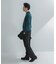 LIFE STYLE TAILOR　マシンウォッシャブルハイゲージクルーニット
