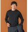 LIFE STYLE TAILOR　マシンウォッシャブルハイゲージクルーニット