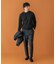 LIFE STYLE TAILOR　マシンウォッシャブルハイゲージクルーニット