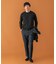 LIFE STYLE TAILOR　マシンウォッシャブルハイゲージクルーニット