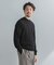LIFE STYLE TAILOR　マシンウォッシャブルハイゲージクルーニット