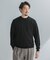 LIFE STYLE TAILOR　マシンウォッシャブルハイゲージクルーニット