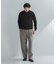 LIFE STYLE TAILOR　マシンウォッシャブルハイゲージクルーニット