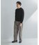 LIFE STYLE TAILOR　マシンウォッシャブルハイゲージクルーニット