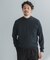 LIFE STYLE TAILOR　マシンウォッシャブルハイゲージモックニット