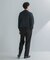 LIFE STYLE TAILOR　マシンウォッシャブルハイゲージモックニット