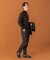 LIFE STYLE TAILOR　マシンウォッシャブルハイゲージモックニット