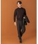 LIFE STYLE TAILOR　マシンウォッシャブルハイゲージモックニット