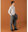 LIFE STYLE TAILOR　マシンウォッシャブルハイゲージモックニット