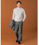 LIFE STYLE TAILOR　マシンウォッシャブルハイゲージモックニット