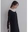 『WEB限定』フリルネックニットワンピース