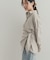 『WEB限定』スカーフ付きピーチ起毛シャツ