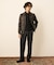 LIFE STYLE TAILOR　REDA アウトタックパンツ