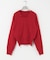 crinkle crinkle crinkle　SLOW OFF KNIT TOP