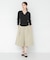 V-NECK LACE RIB TOPS