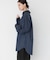 crinkle crinkle crinkle　INDIGO FRILL COLLAR SHIRTS