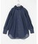 crinkle crinkle crinkle　INDIGO FRILL COLLAR SHIRTS