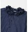 crinkle crinkle crinkle　INDIGO FRILL COLLAR SHIRTS