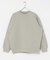 スラブダンボールクルーネックロングスリーブTシャツ