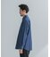 LIFE STYLE TAILOR　ショートワイドデニムライクシャツ